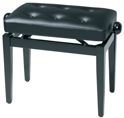 GEWA PIANO BENCH DELUXE BLACK HIGH GLOSS