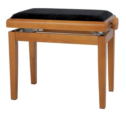 GEWA PIANO BENCH DELUXE OAK MAT